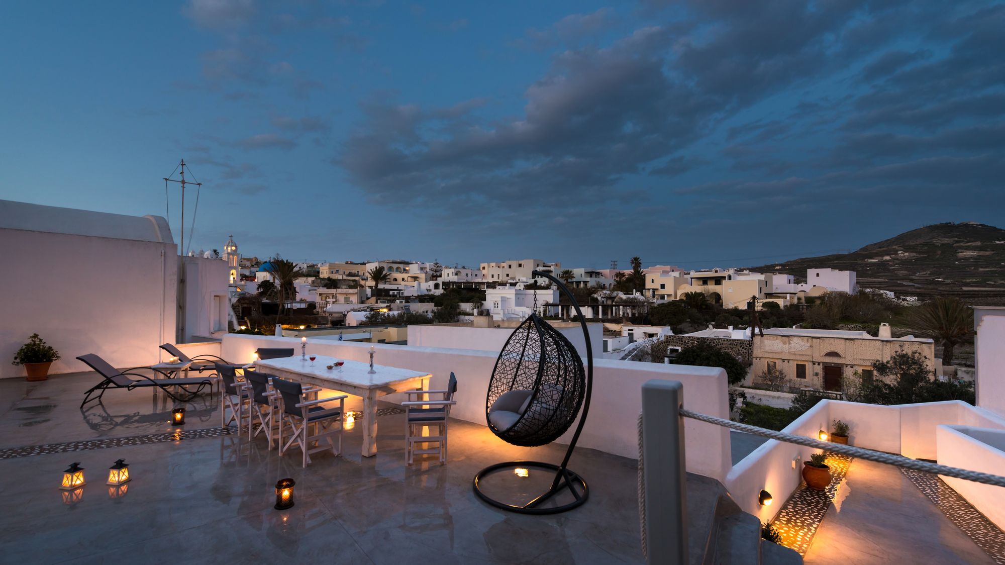 Nereids Villa Santorini Megalochori  Exterior foto