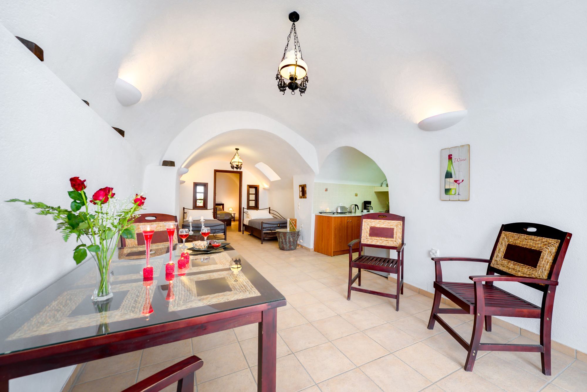 Nereids Villa Santorini Megalochori  Exterior foto