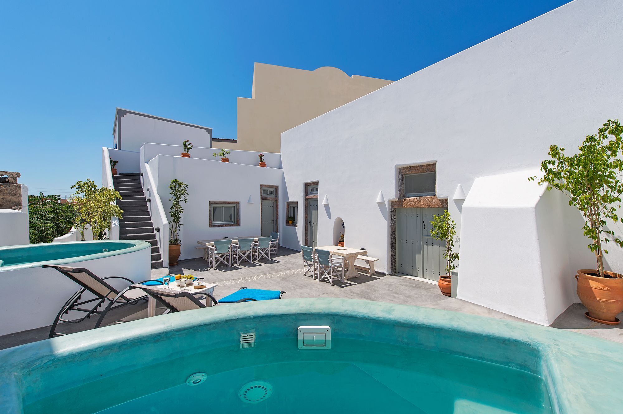 Nereids Villa Santorini Megalochori  Exterior foto